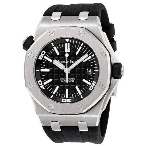 black face audemars piguet|Audemars Piguet Royal Oak Black Dial Men's Watch  .